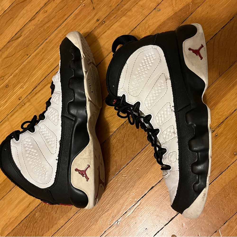 2016 Nike Air Jordan 9 Retro OG Space Jam sneakers white black true red 5.5Y 38